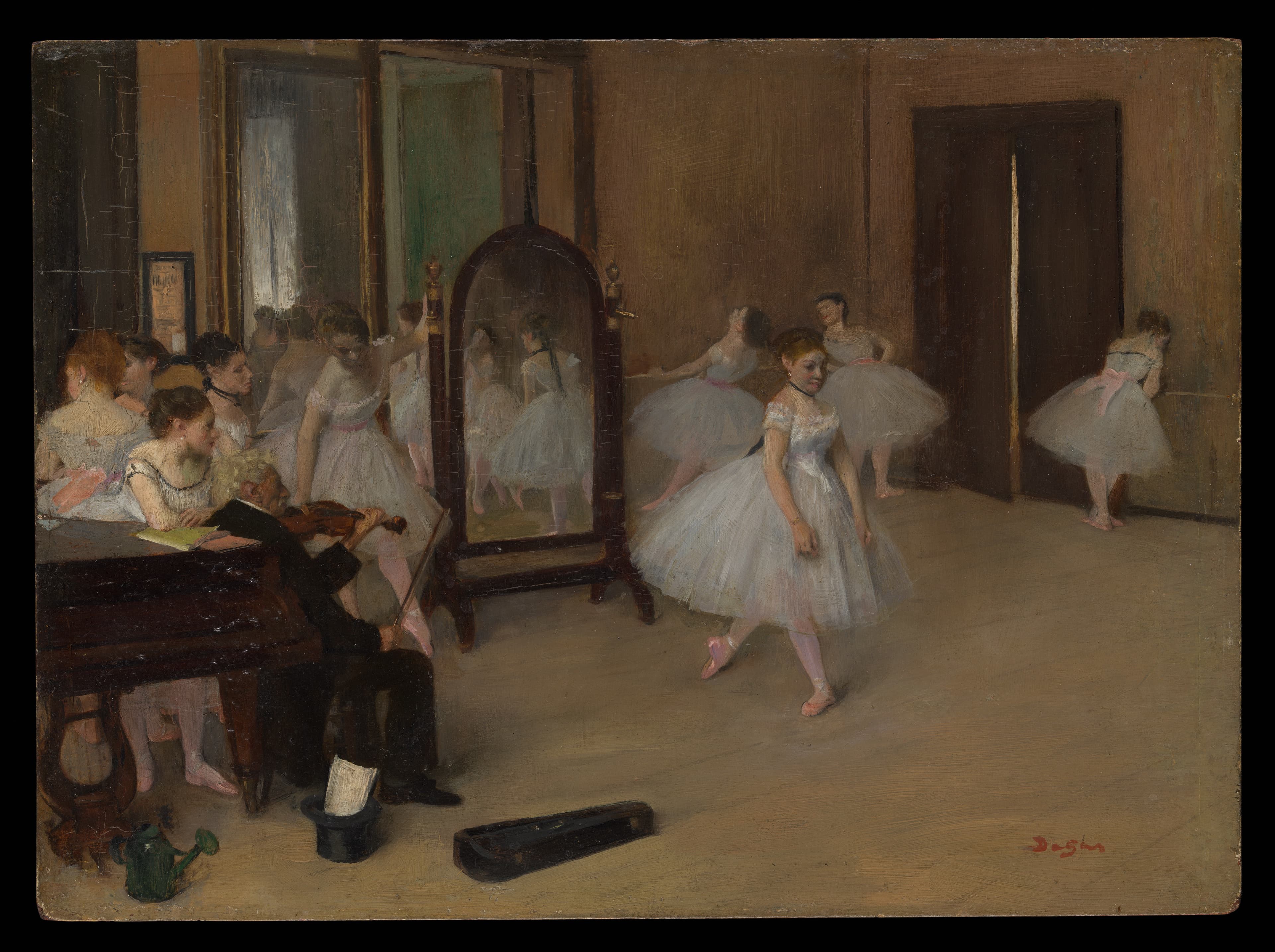 Edgar Degas, The Dancing Class
