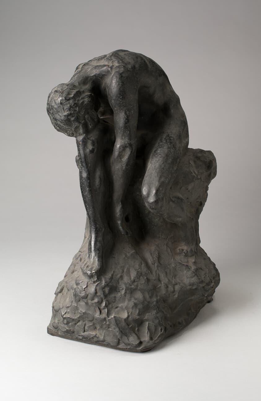 A work made of bronze.