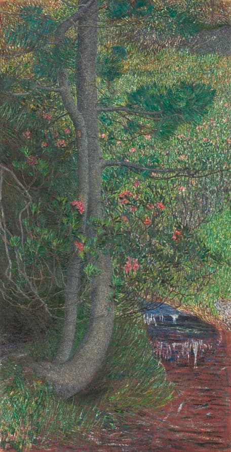Giovanni Segantini, Pine Tree