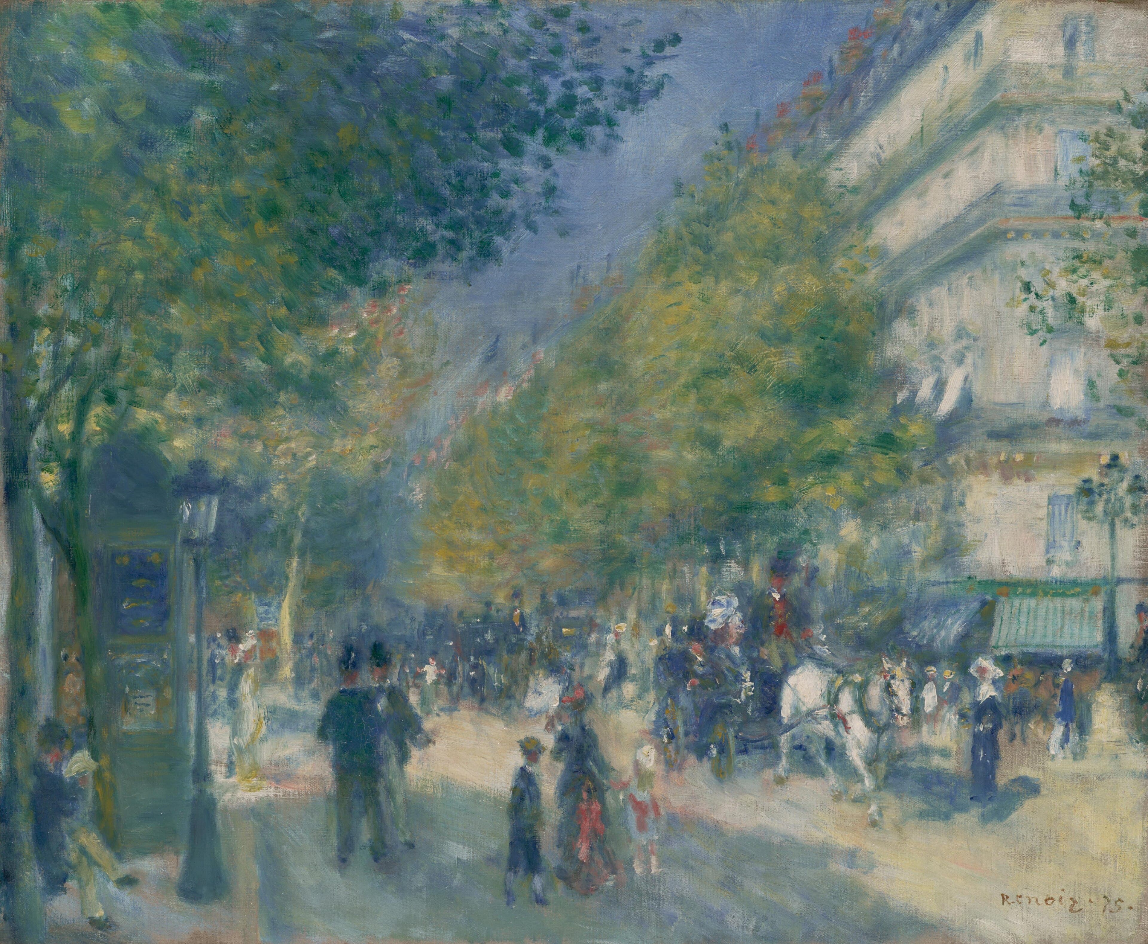 renoir, The Grands Boulevards