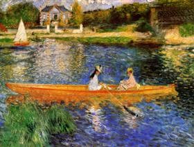 The skiff, renoir